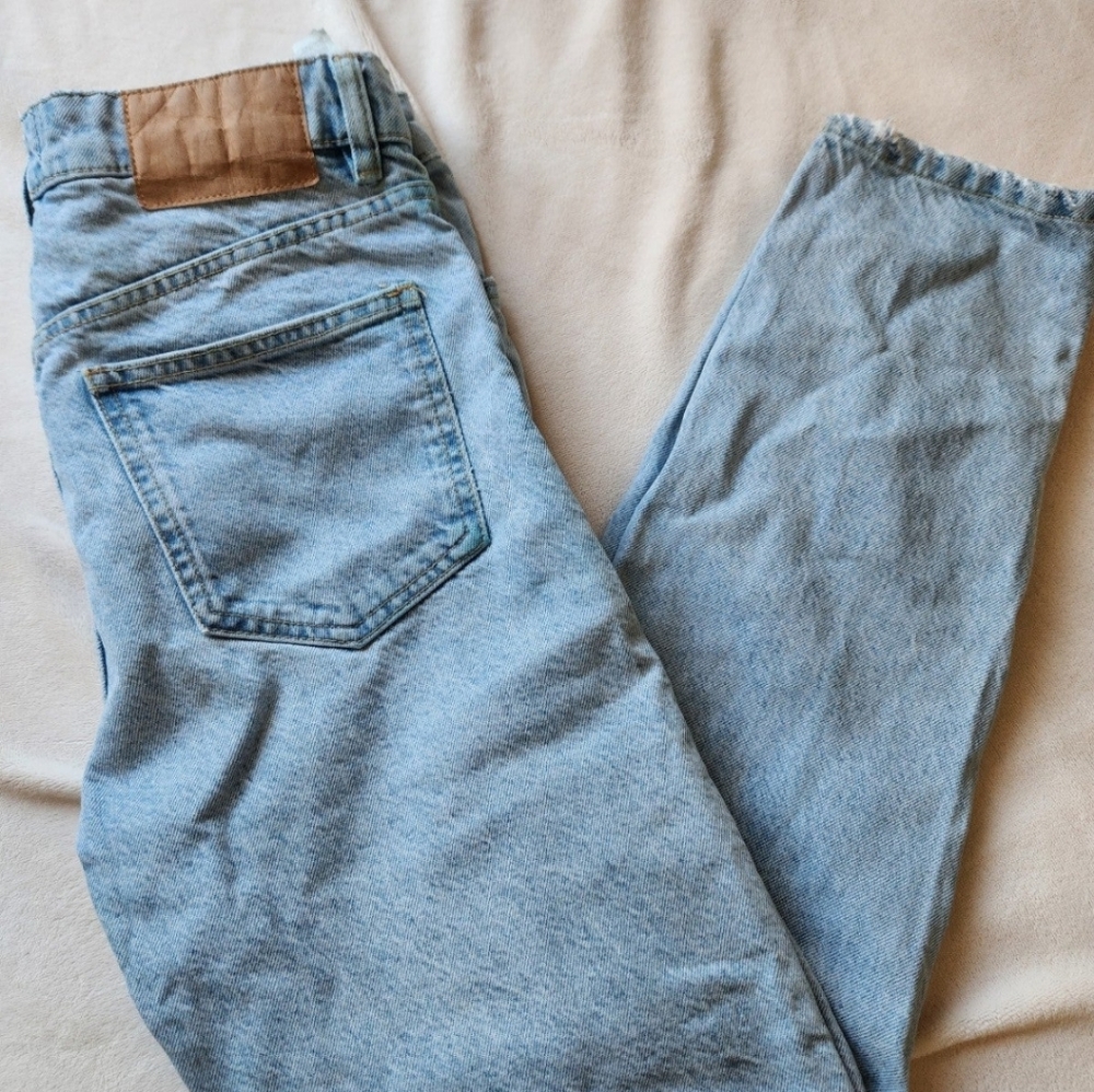 Zara mom jeans